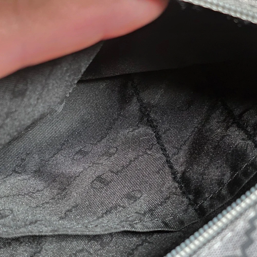 Champion Backpack Gray All Over‎ Logo Embroidered School Travel 10
